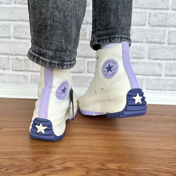 ⭐Converse Run Star Hike Hi Platform Color Pop Sz 8.5 Women Shoes Sneaker A16188C - Picture 4 of 12